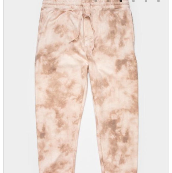 RSQ Tie Dye Mens Rose Jogger Sweatpants 🆕️ - Picture 3 of 7
